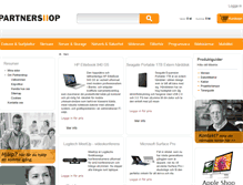 Tablet Screenshot of partnershop.se